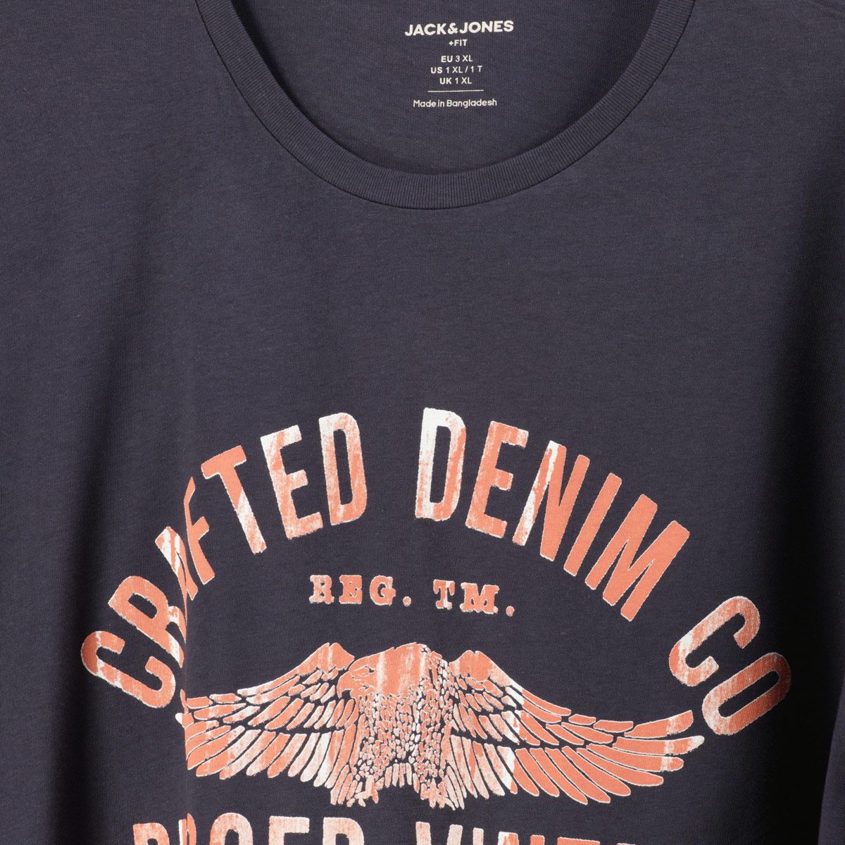 Jack&Jones T-Shirt mit Print marine