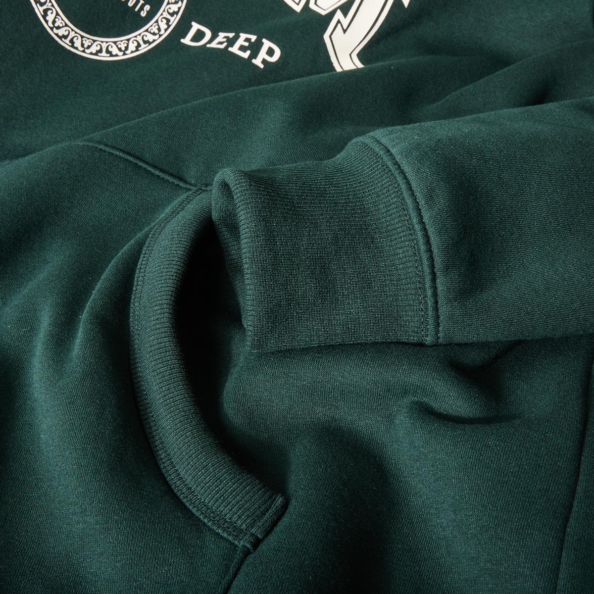 Jack&Jones Hoodie mit Kängurutasche dunkelgrün
