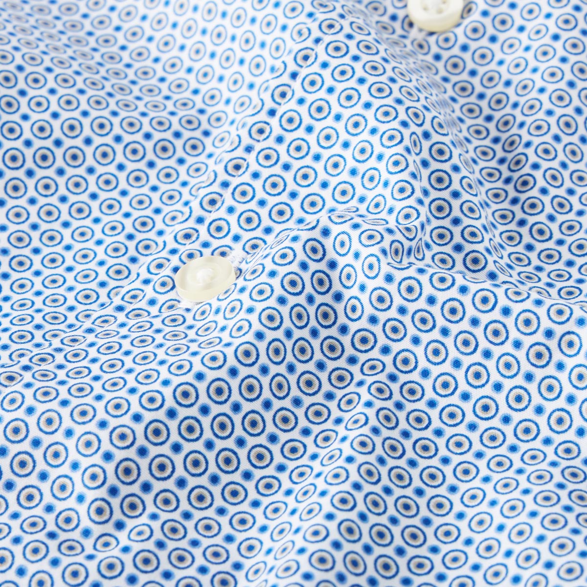 Pfundskerl Businesshemd mit Print blau