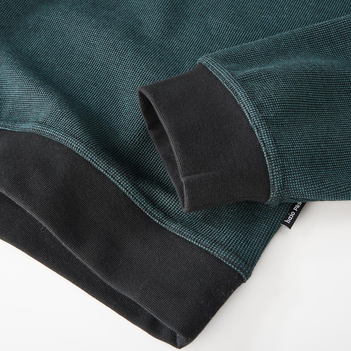 Hajo Troyer-Sweatshirt mit Stay Fresh schwarz