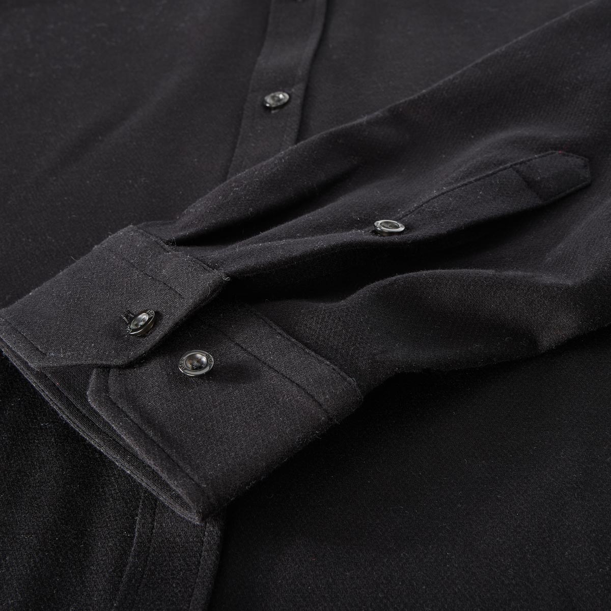 BOSS Freizeithemd aus Baumwolle schwarz