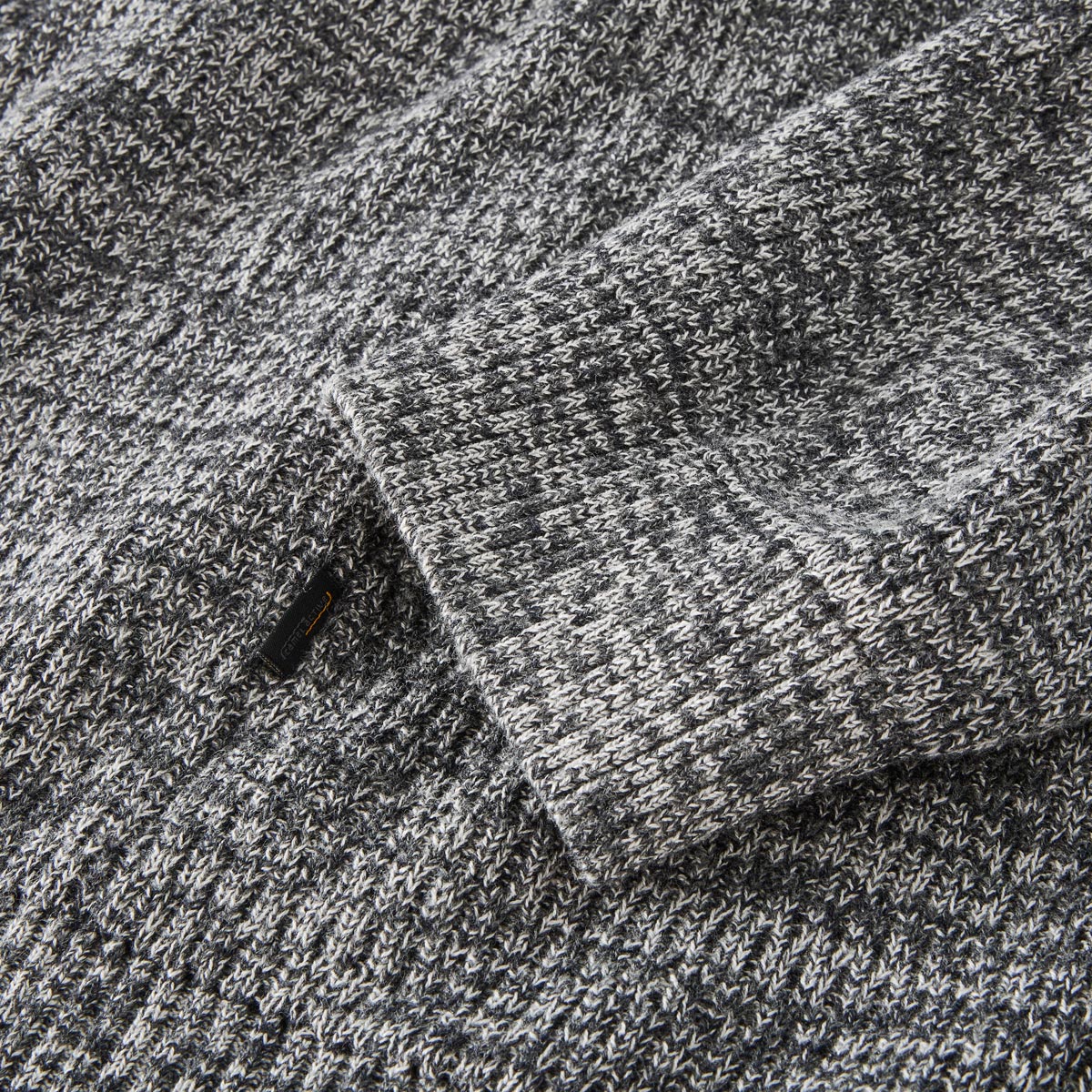 camel active Strickpullover aus Baumwollmischung anthrazit