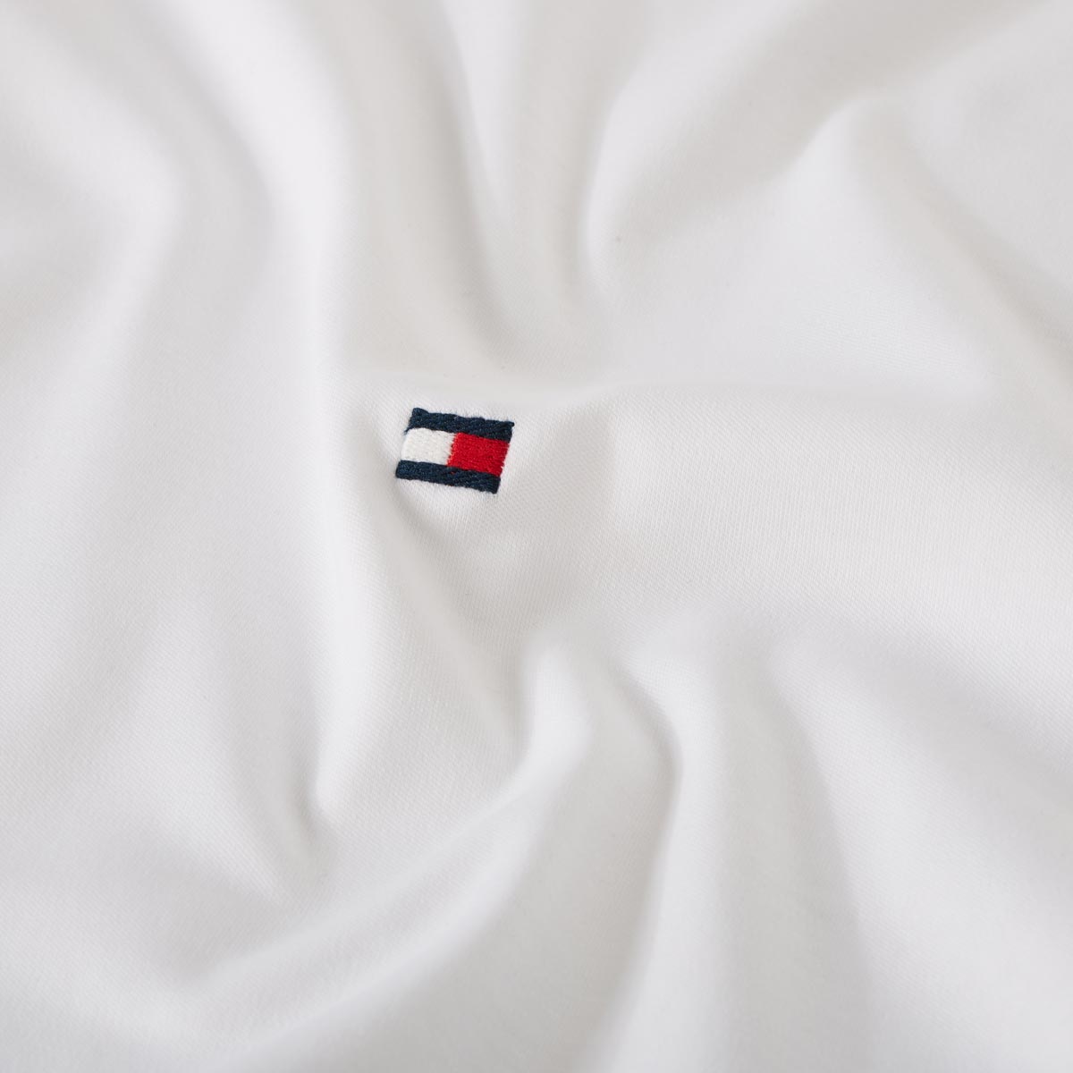 Tommy Hilfiger Poloshirt mit Kontrastdetails weiß