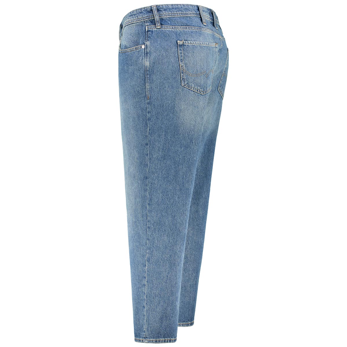 Jack&Jones 5-Pocket Jeans "Chris", Loose Fit jeansblau