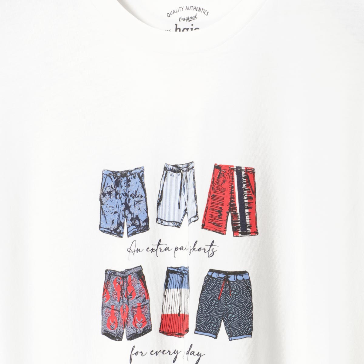 Hajo T-Shirt mit Motiv-Print Farbe weiß Größe: 3XL günstig online kaufen