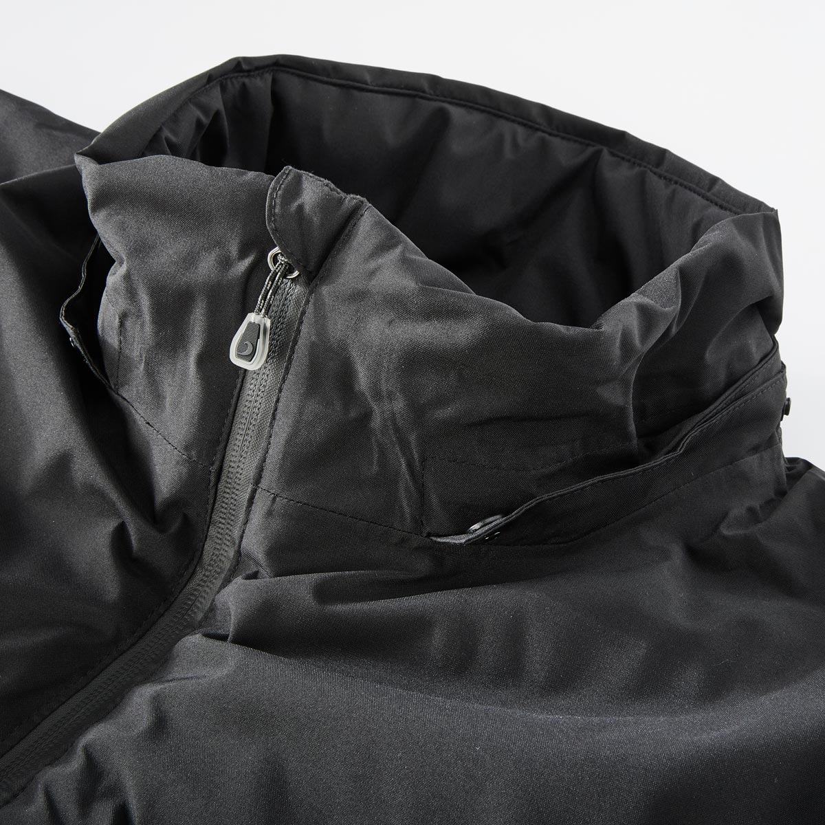 Blue Wave Wattierte Funktionsjacke, wasser- und winddicht schwarz