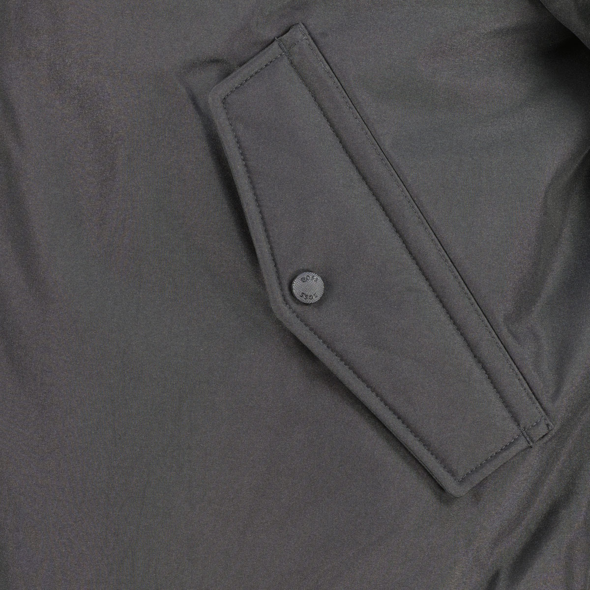 BOSS Wattierte Winterjacke schwarz