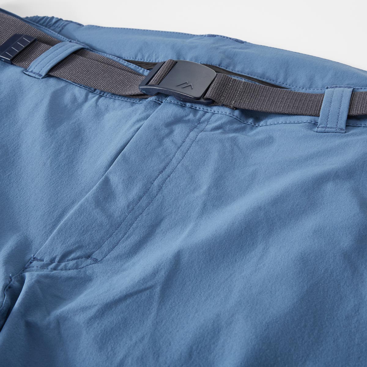 Maier Sports Trekkinghose mit Stretch und abtrennbarem Hosenbein blau