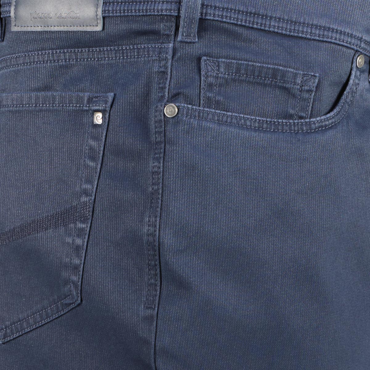 Pierre Cardin Hose "PC-Lyon" in FutureFlex-Qualität, Tapered Fit blau