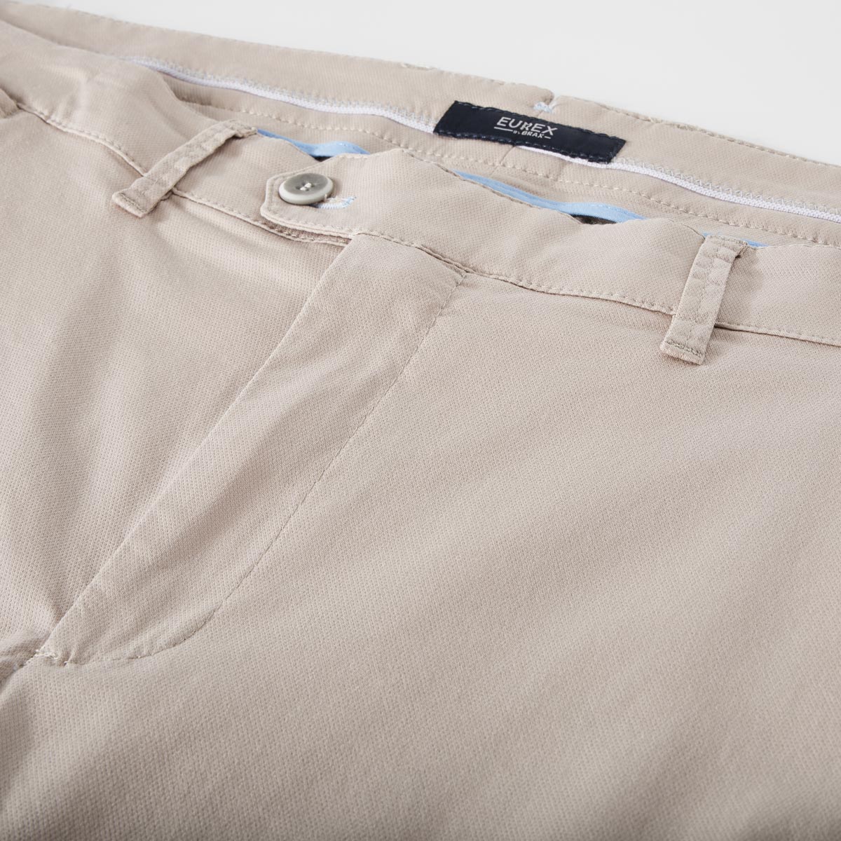 Eurex by Brax Stretch-Chino "Thilo", Regular Fit beige
