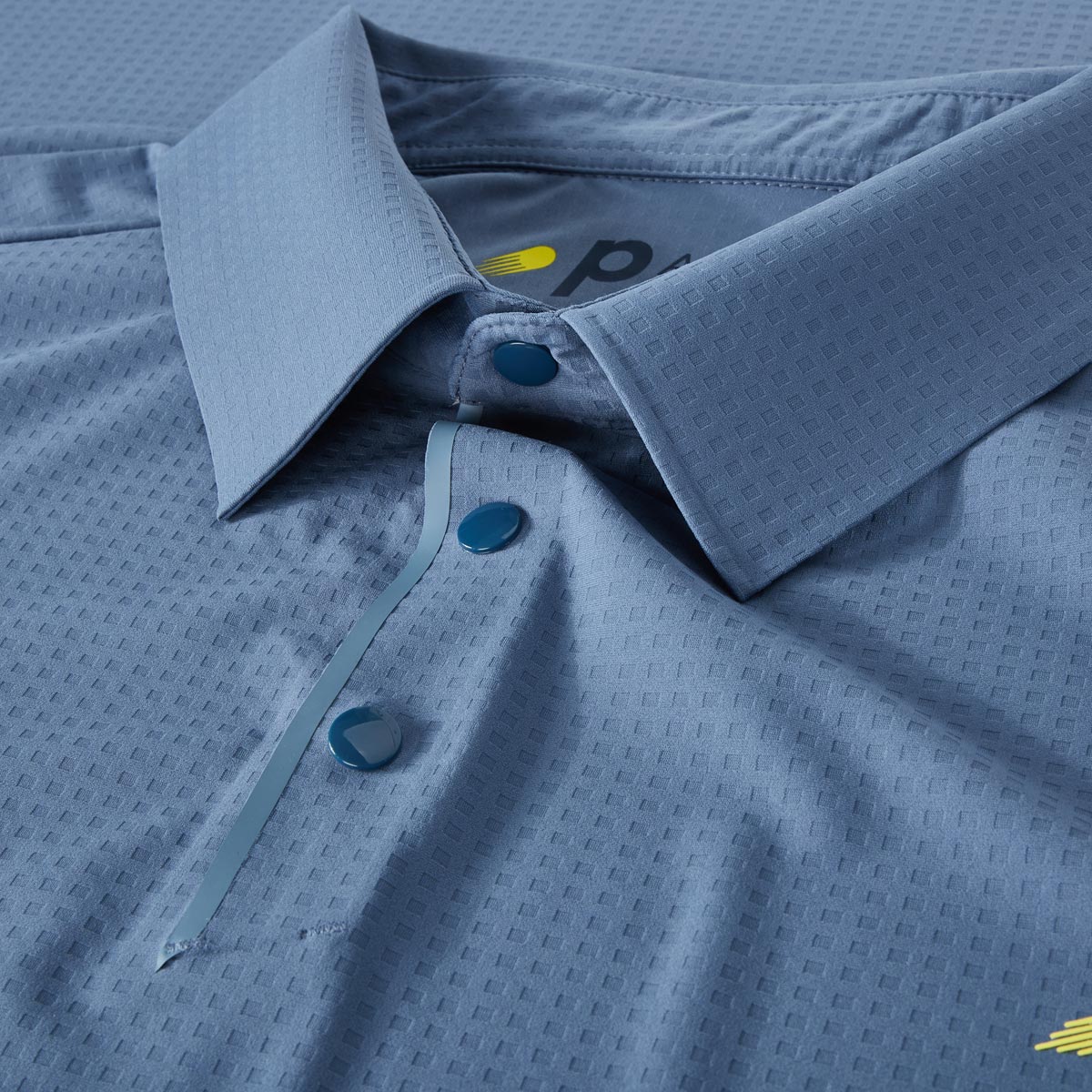 Pfundskerl p ACTIVE Funktions-Poloshirt, schnelltrocknend graublau