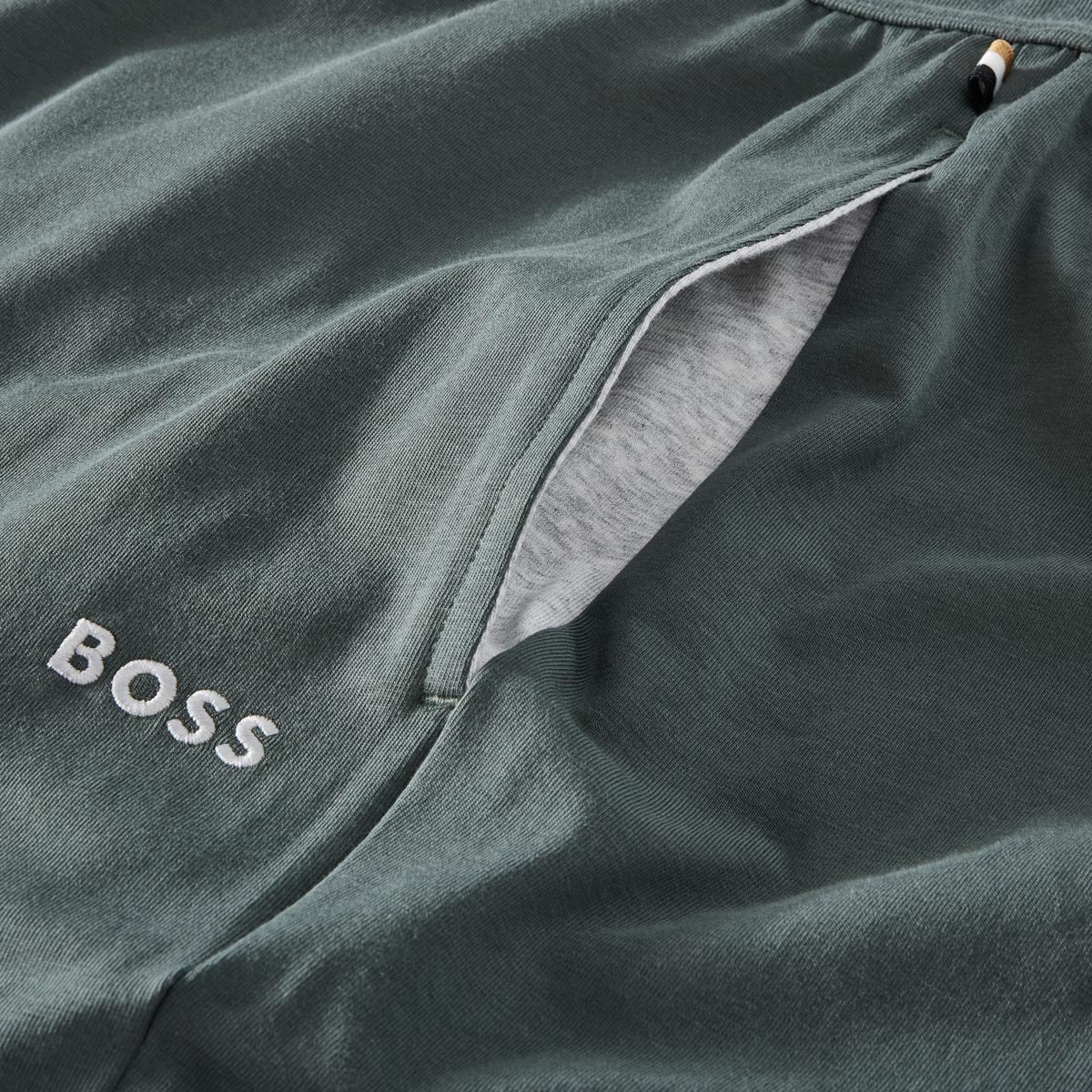 BOSS Jogginghose mit Stretch oliv