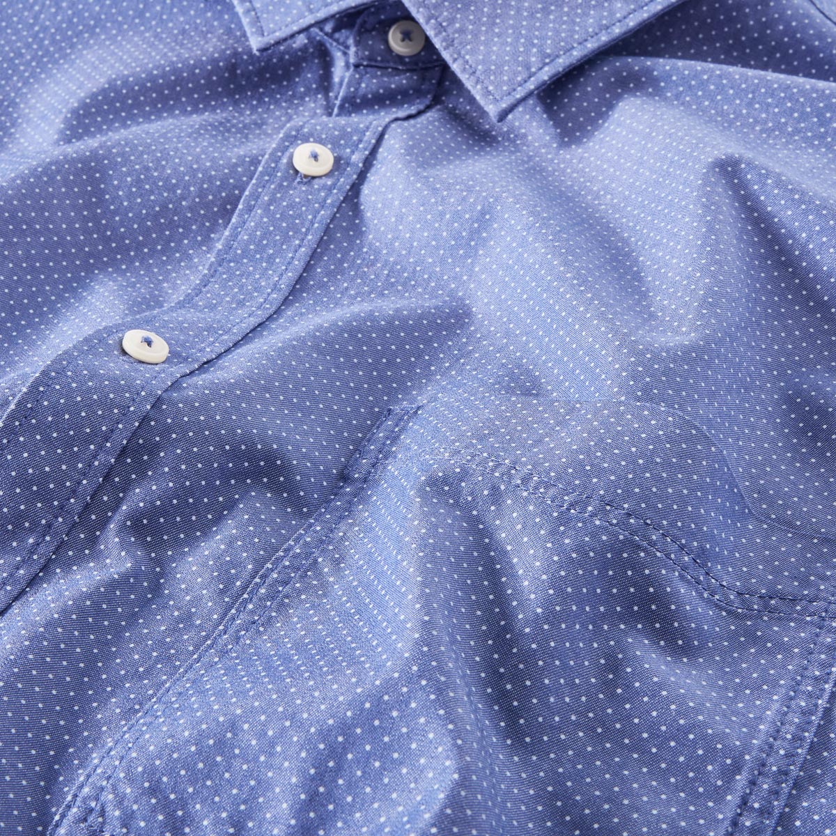 s.Oliver Freizeithemd aus Baumwolle blau