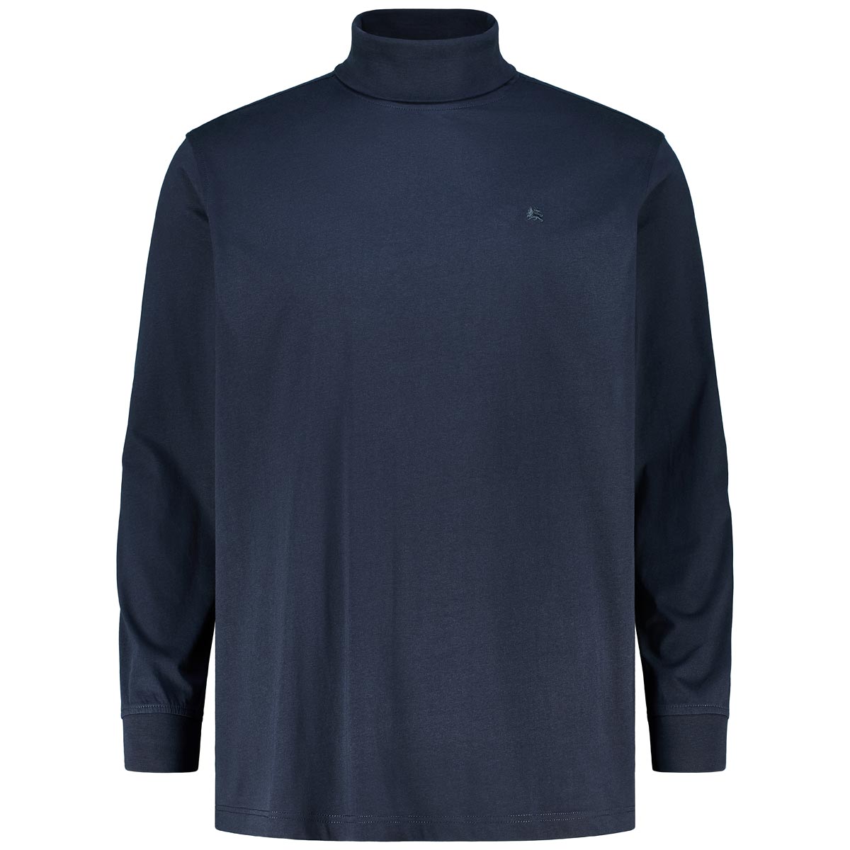 Rollkragenshirt aus Baumwoll-Jersey