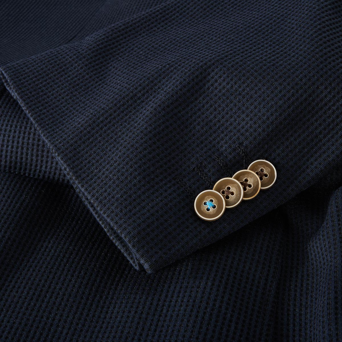 Lerros Sakko aus Stretch-Jersey blau