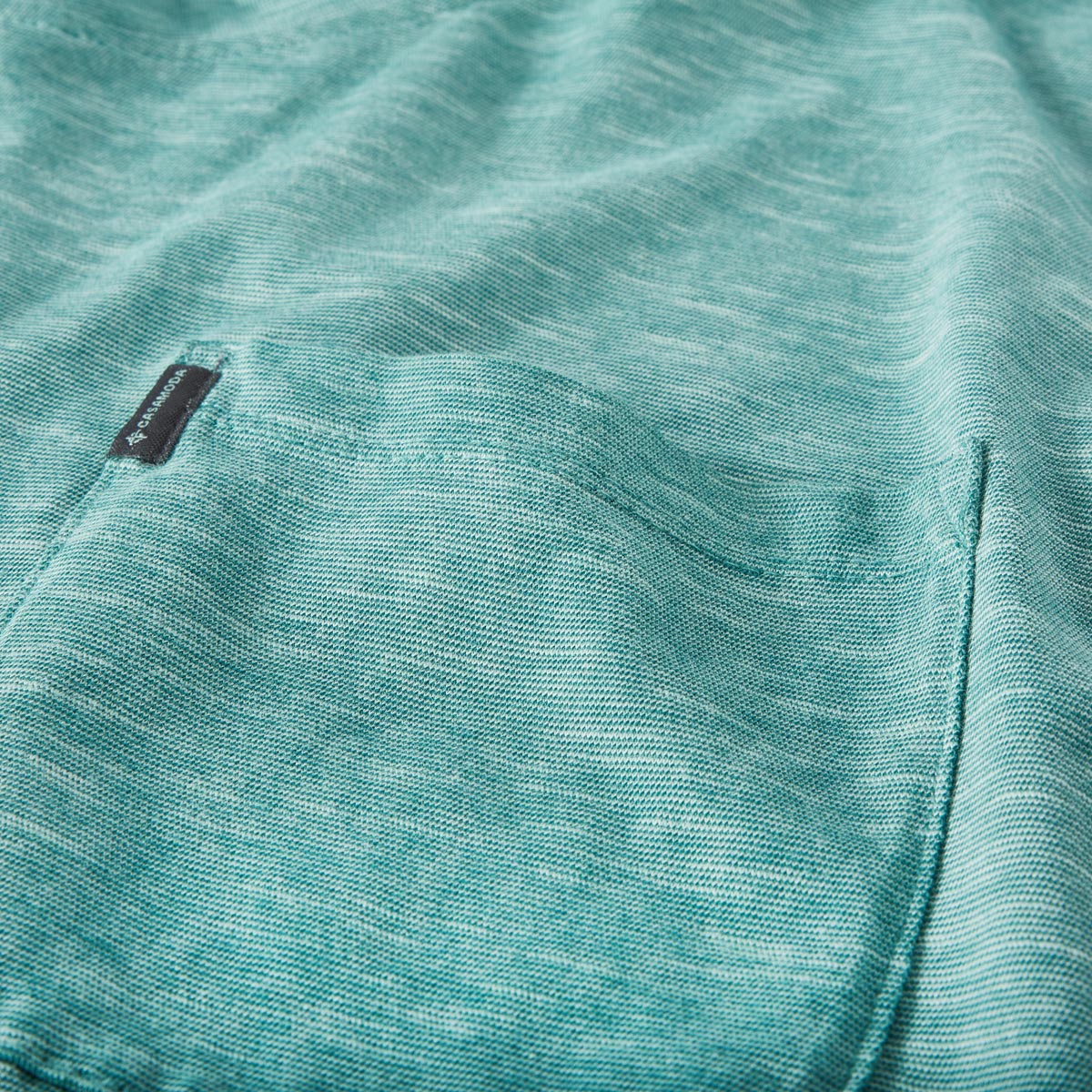 CASA MODA T-Shirt aus Baumwolle türkis