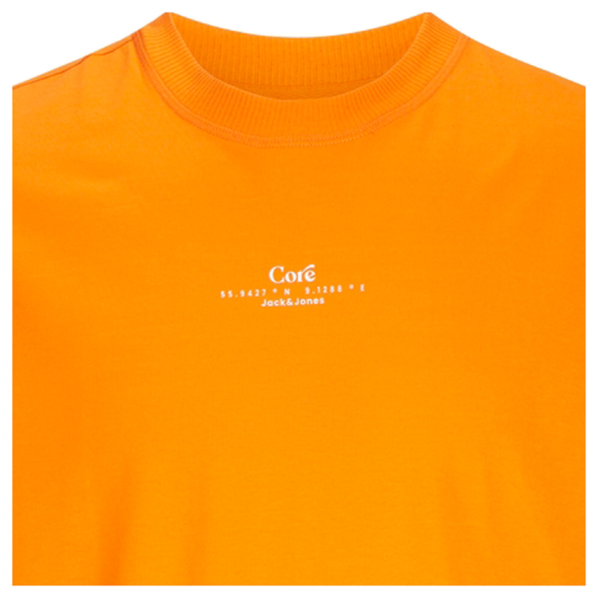 Jack&Jones T-Shirt mit Print auf Vorder- und Rückseite curry