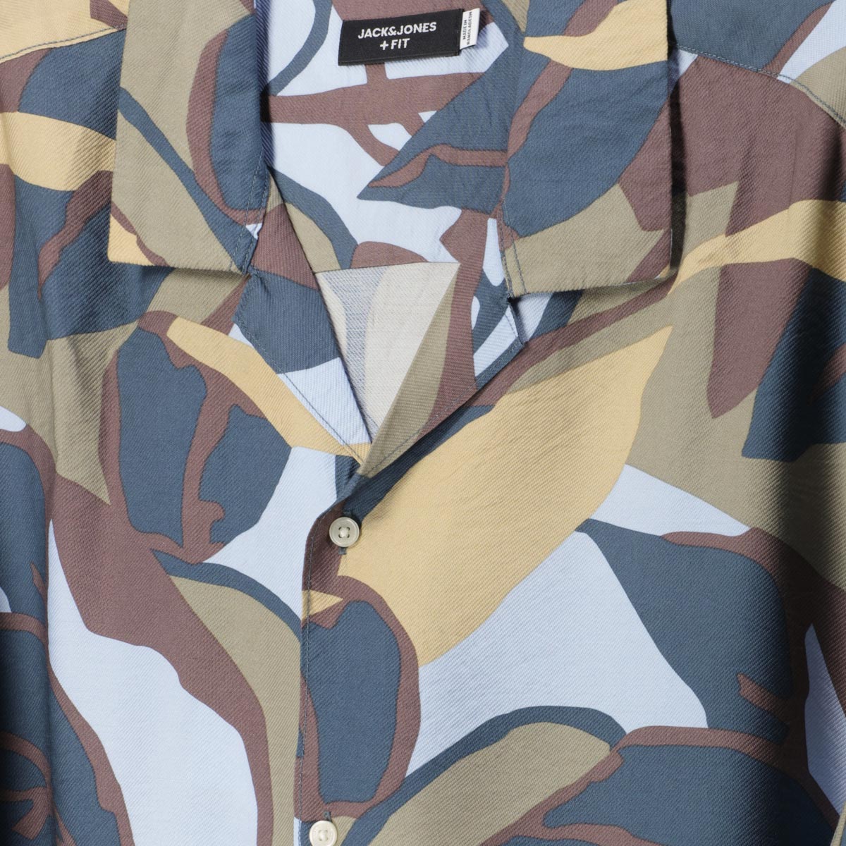 Jack&Jones Freizeithemd mit Viskose schlamm