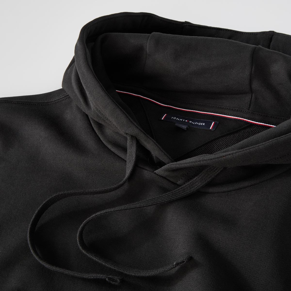 Tommy Hilfiger Hoodie aus Baumwolle schwarz