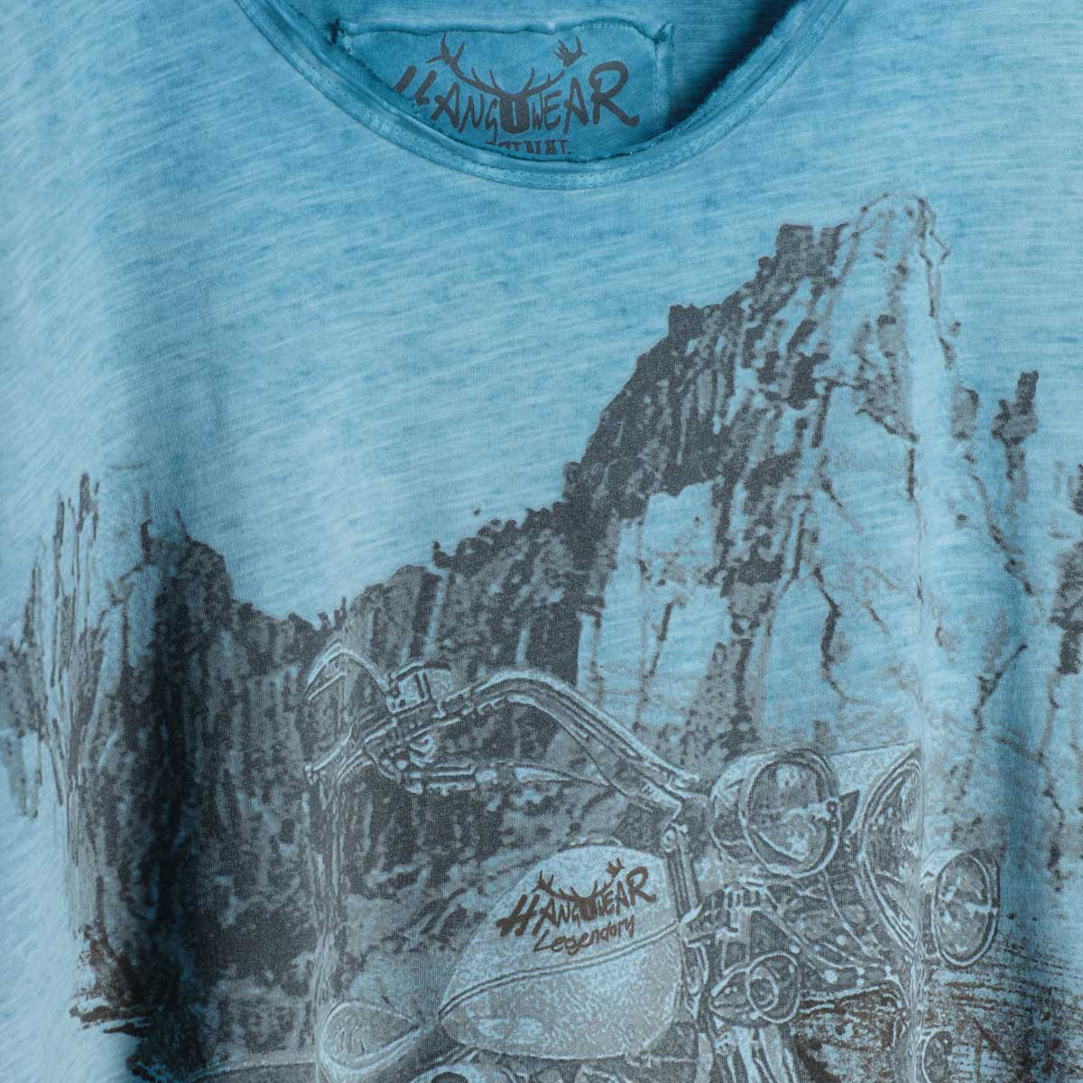 HangOwear T-Shirt aus Biobaumwolle türkis