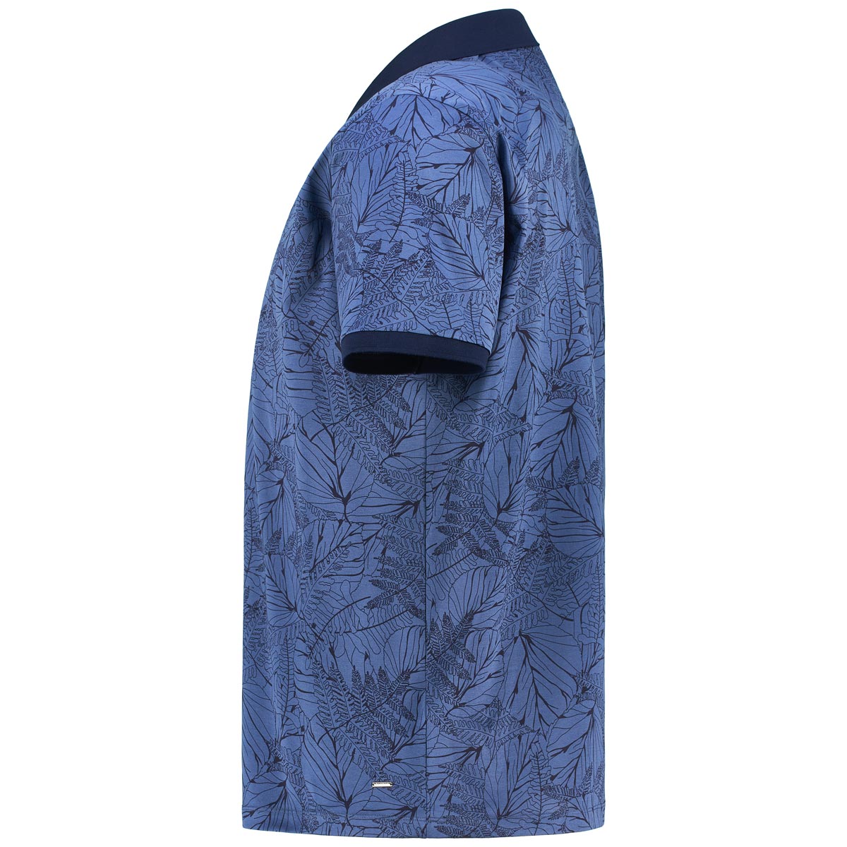 RAGMAN Poloshirt aus Pima-Baumwolle Farbe jeansblau Größe: 6XL günstig online kaufen