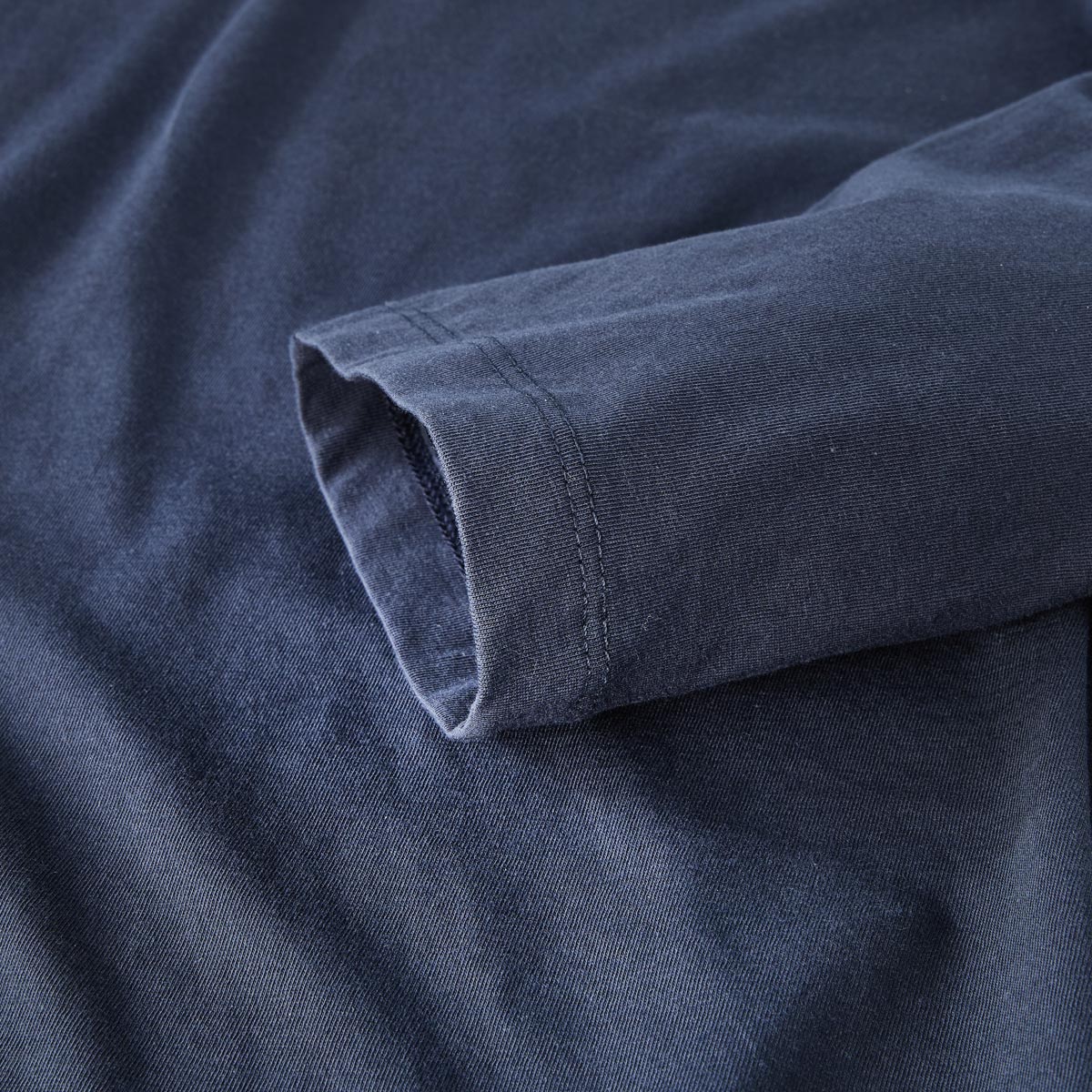 s.Oliver Longsleeve aus Baumwolljersey blau