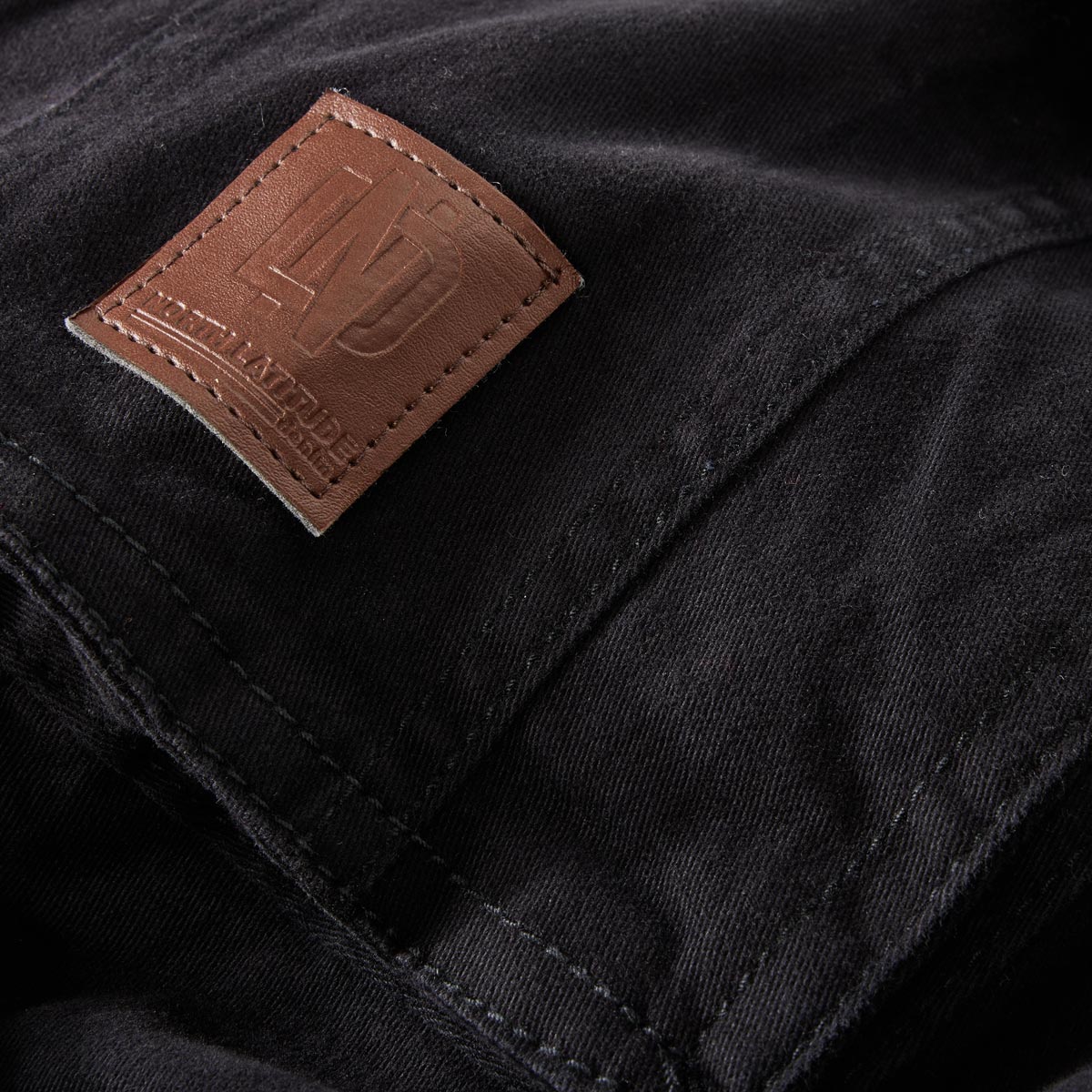 North Cargohose mit Stretch schwarz