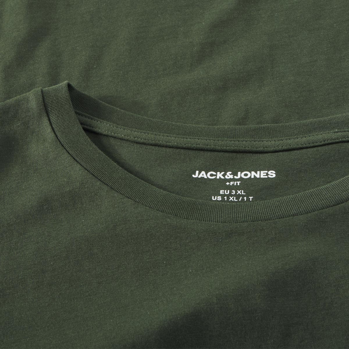 Jack&Jones T-Shirt mit Label-Print grün