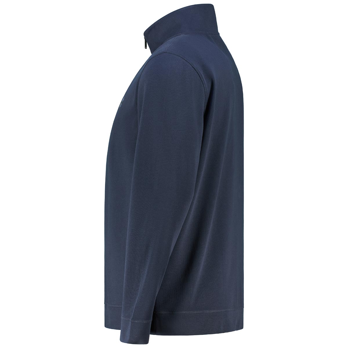 BOSS Sweatshirt aus Baumwolle dunkelblau