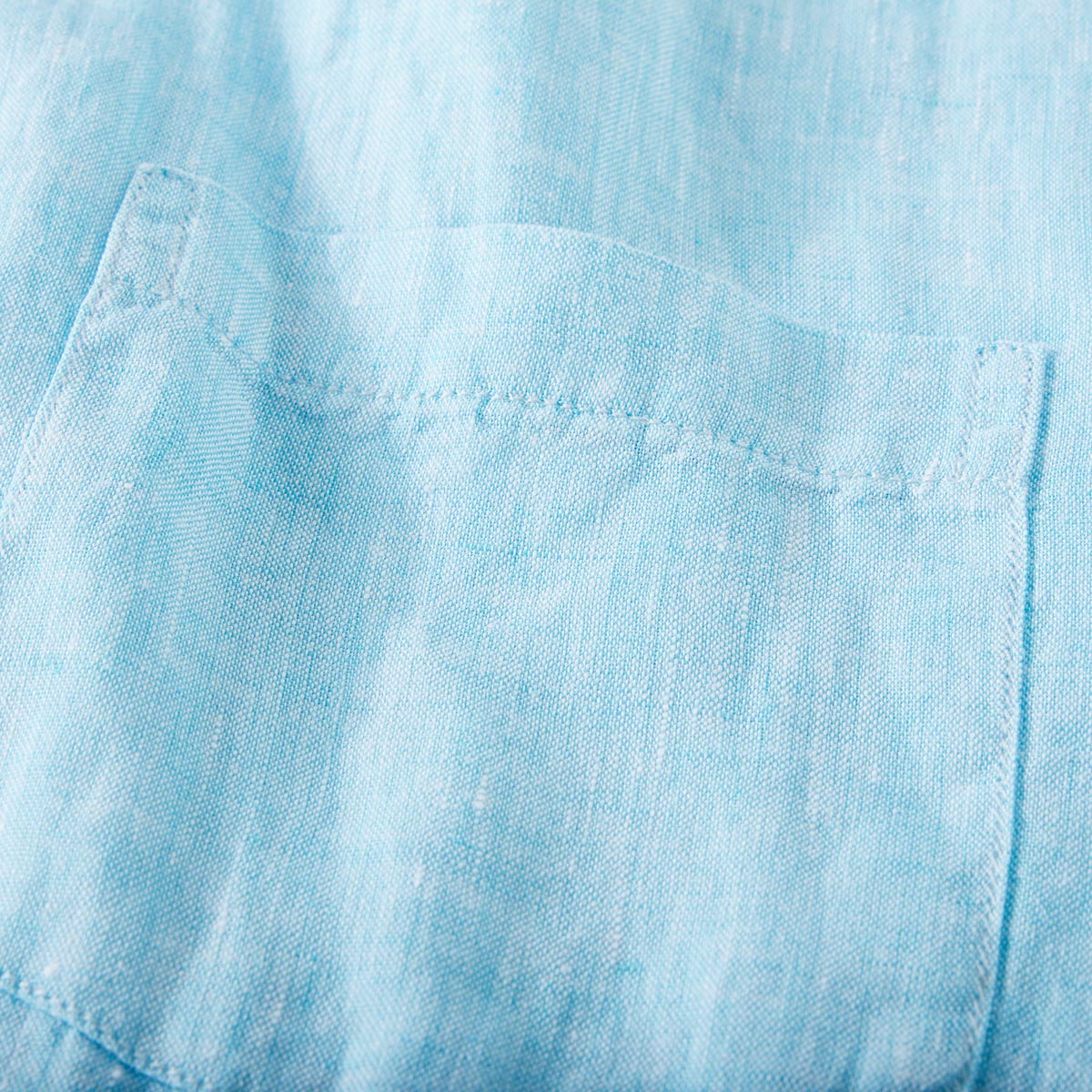 CASA MODA Freizeithemd aus Leinen türkis