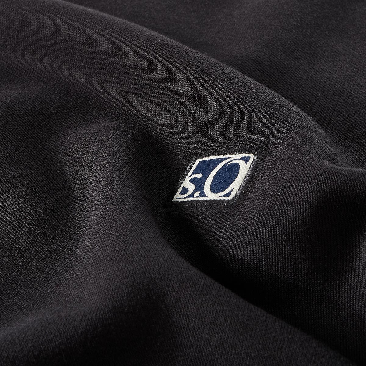 s.Oliver Sweatshirt aus Baumwollmischung schwarz