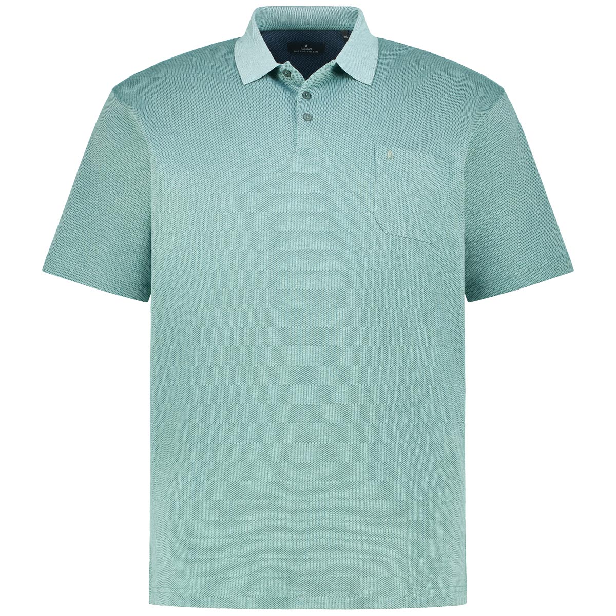 RAGMAN Pflegeleichtes Poloshirt "Soft Knit" Farbe grün Größe: 3XL günstig online kaufen