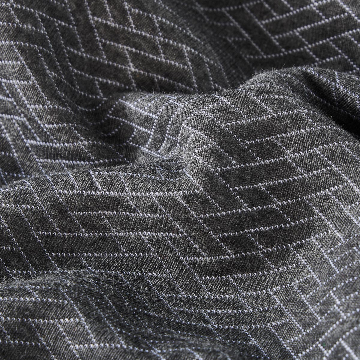 Hajo Sweatjacke aus Baumwollmischung mittelgrau