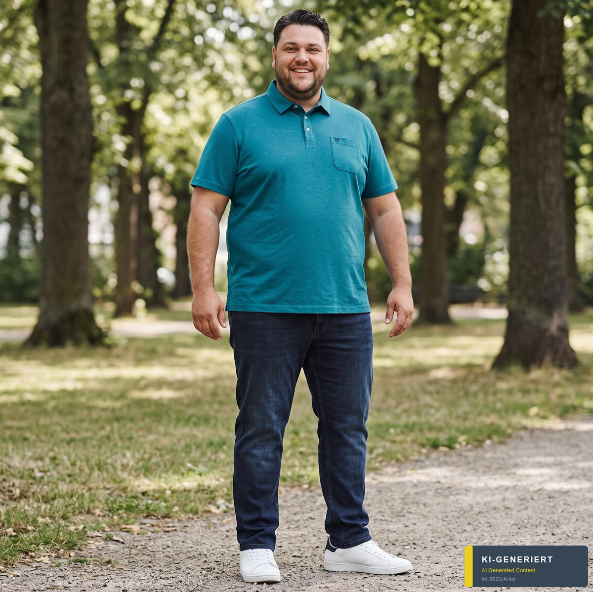 Pioneer Stretch-Jeans "Peter", Loose Fit jeansblau