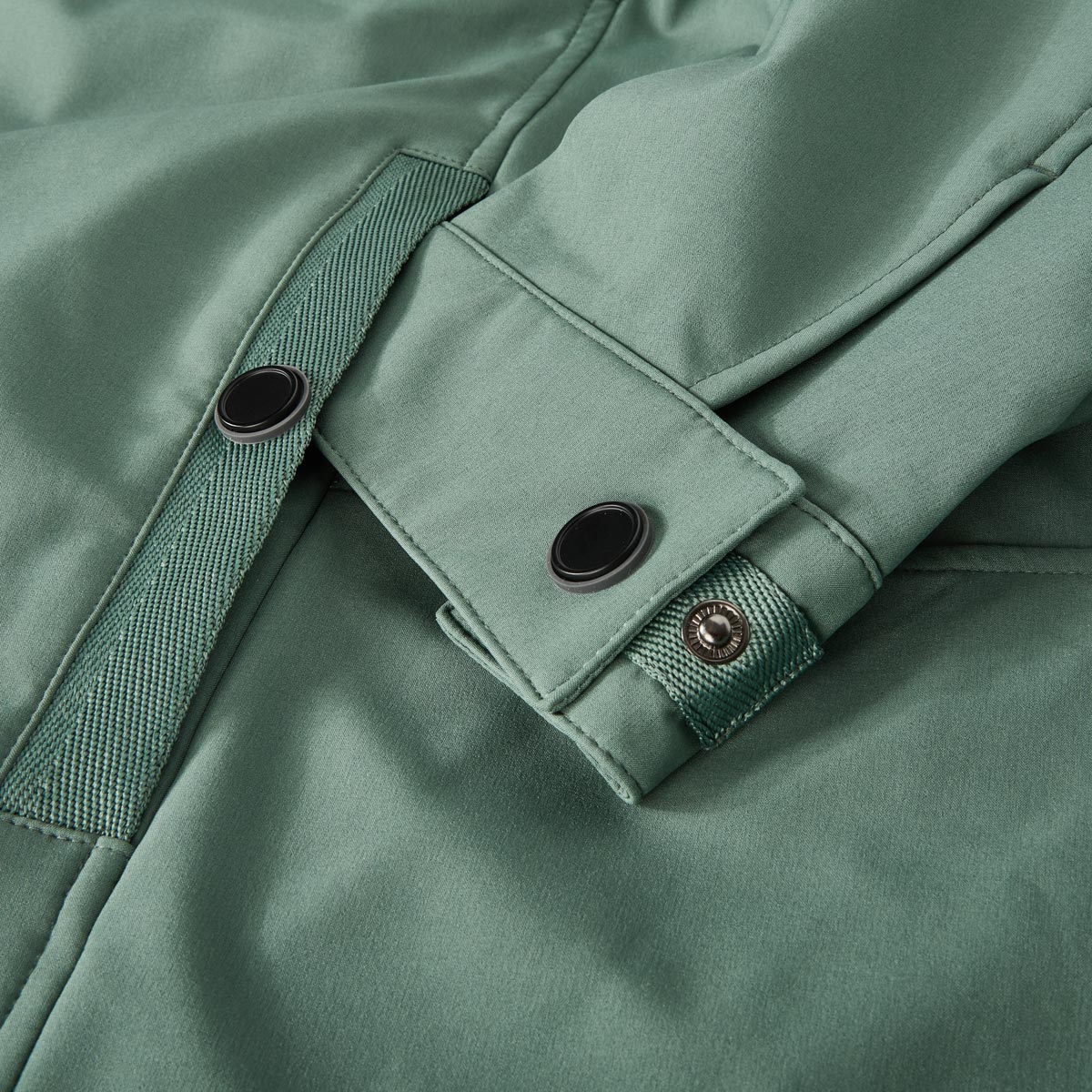 CASA MODA Softshell-Funktionsjacke, winddicht grün