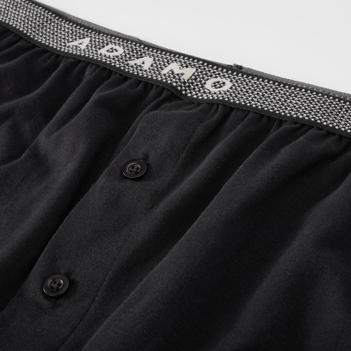 ADAMO Doppelpack Boxershorts mit Elasthan schwarz