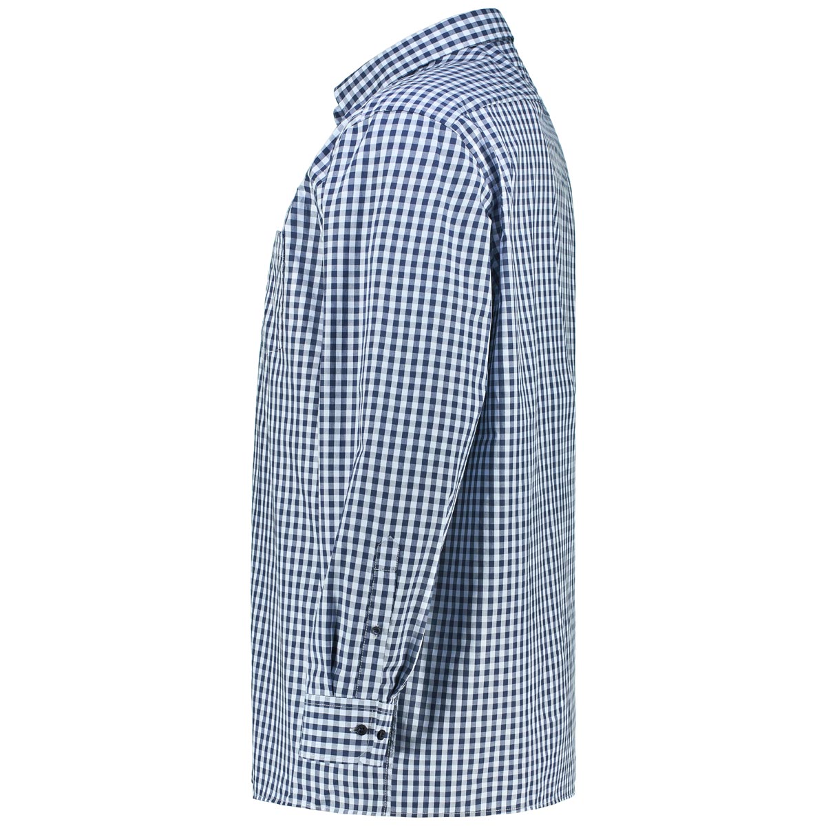 CASA MODA Freizeithemd mit Karomuster blau