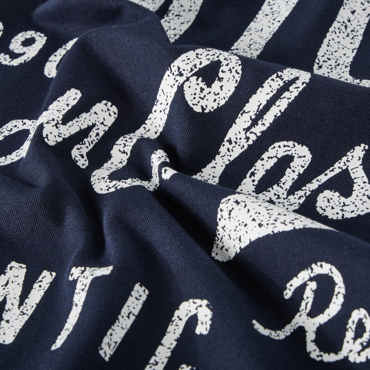 Jack&Jones T-Shirt mit Motiv-Print marine