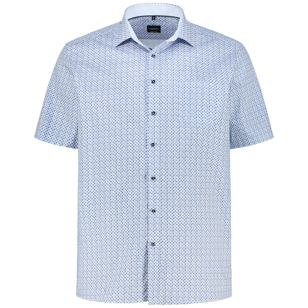 Businesshemd mit Allover-Muster