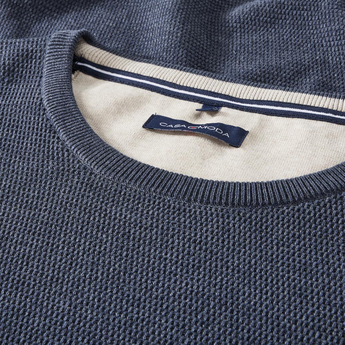 CASA MODA Strickpullover  dunkelblau