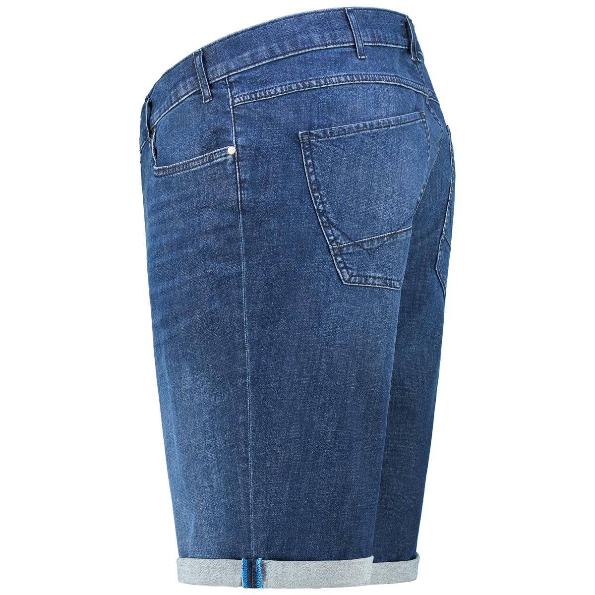 Eurex by Brax 5-Pocket-Shorts "Brad", leicht mittelblau