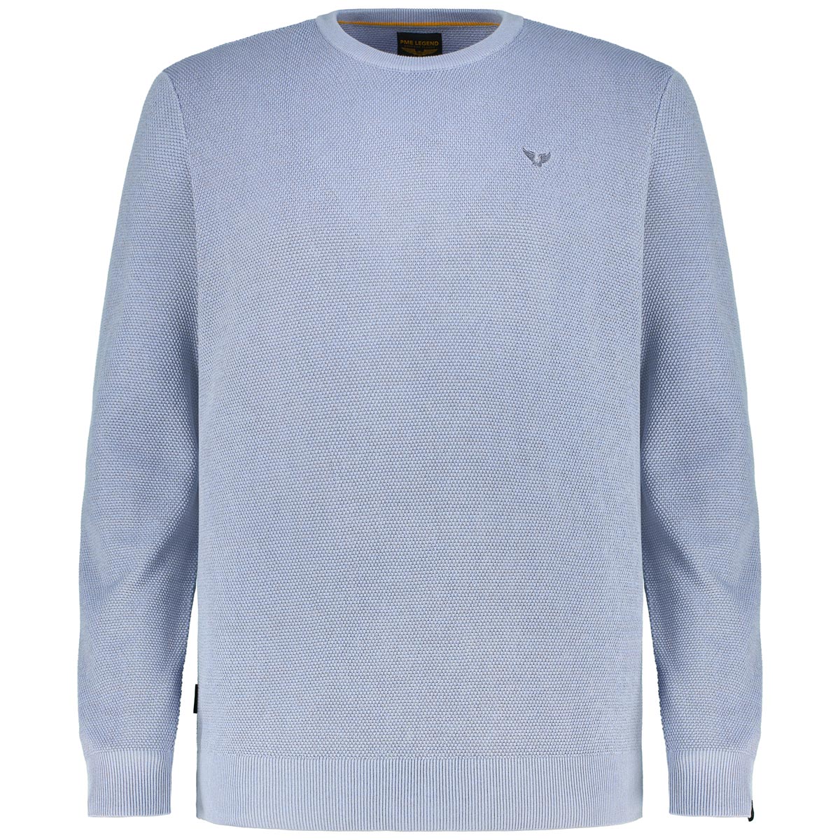 Pullover aus Materialmix