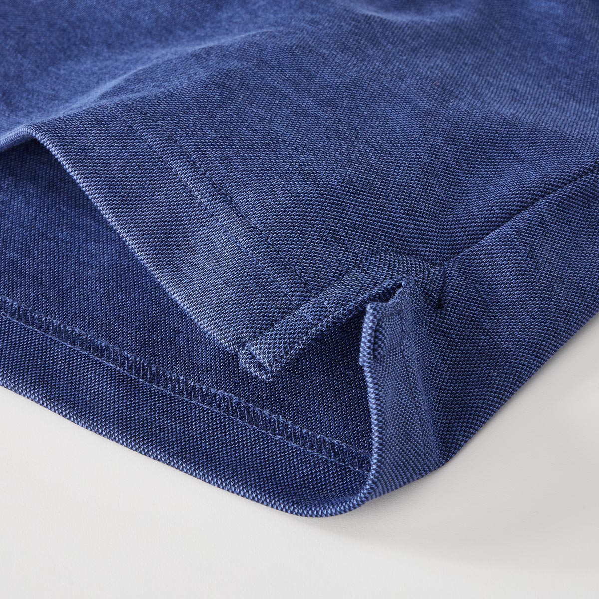 Hajo Poloshirt aus Baumwolle blau