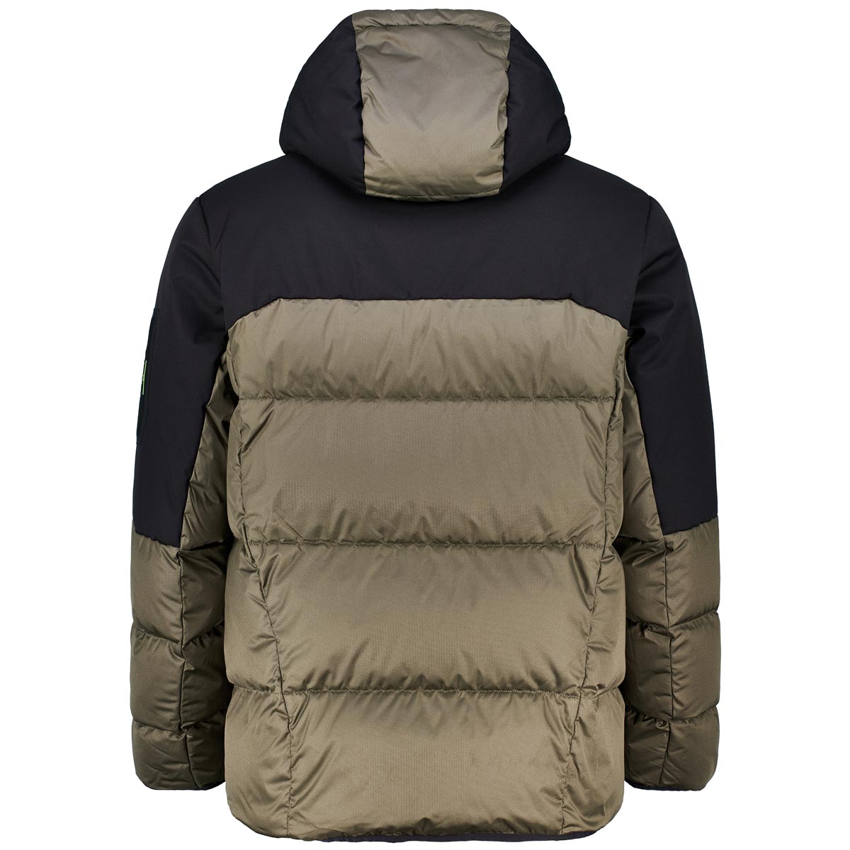 BOSS Steppjacke mit Daunen-Feder-Füllung, wasserabweisend grün
