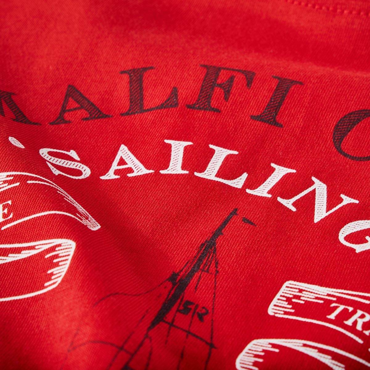 Hajo Tanktop mit Motiv-Print rot