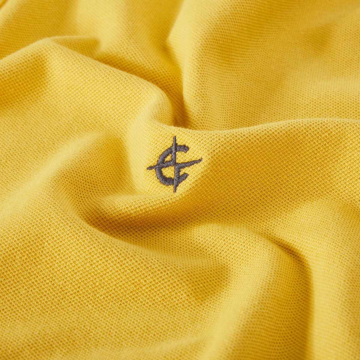 CASA MODA Poloshirt mit Elasthan gelb