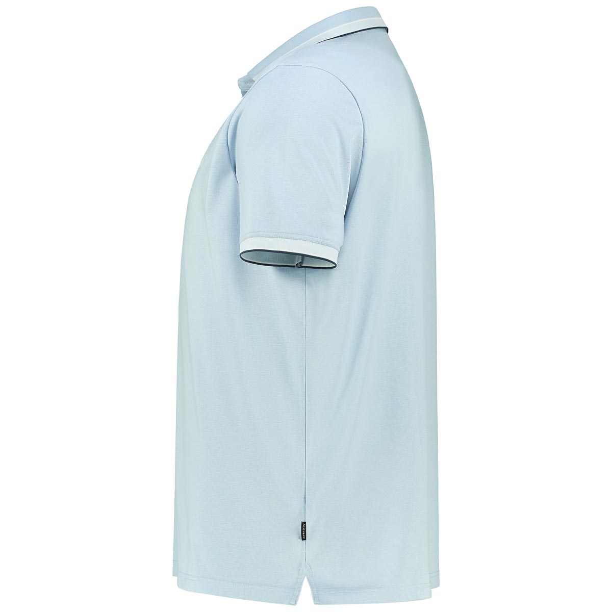 Hajo Funktions-Poloshirt mit Stretch, atmungsaktiv hellblau