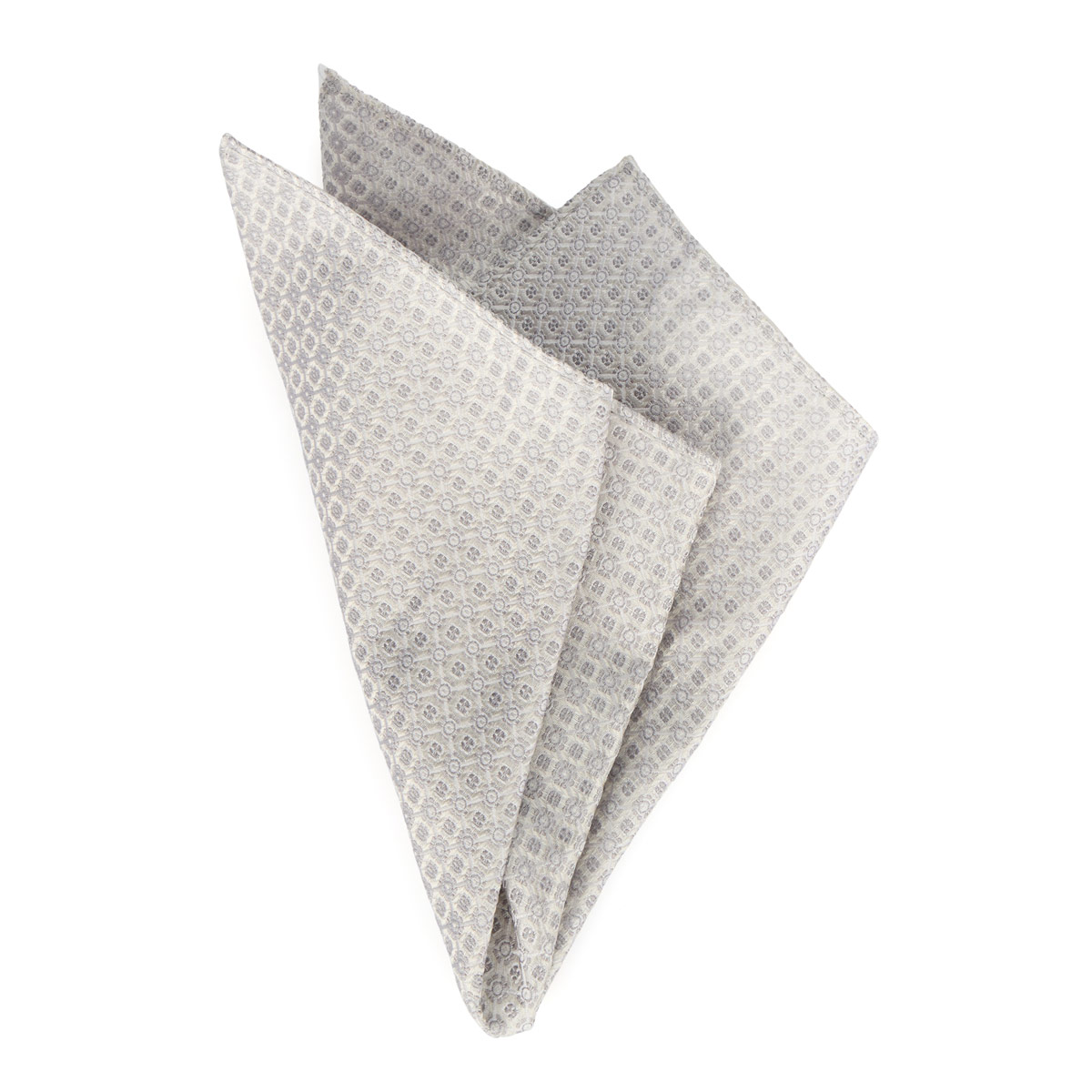 Prince BOWTIE Extralange Krawatte und Einstecktuch im Set champagner