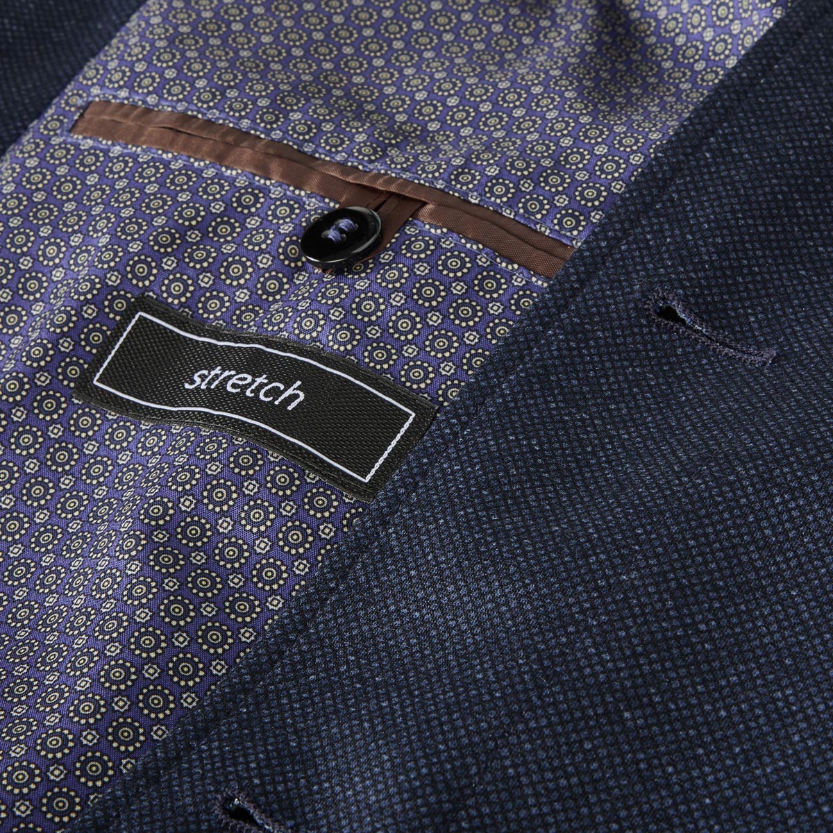 Pfundskerl Freizeitsakko aus Stretch-Jersey marine