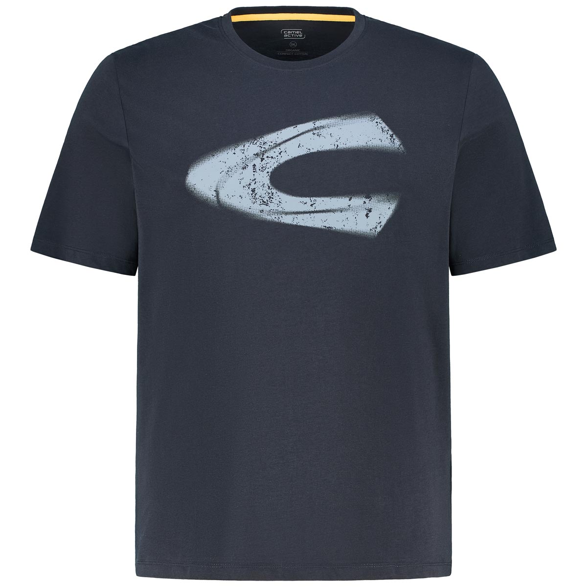T-Shirt mit Label-Print